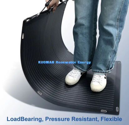 Painel solar flexível bifacial de 200W FFC e fibra de carbono
