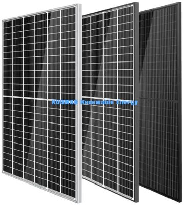 Painéis solares Painel solar preto Tipo N Painel personalizado para casa, viagens, carro