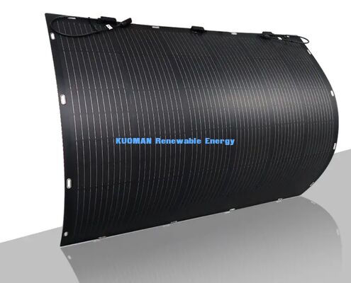 Painel solar dobrável – Design de fibra de carbono para uso em RV/Marítimo/Off-Grid