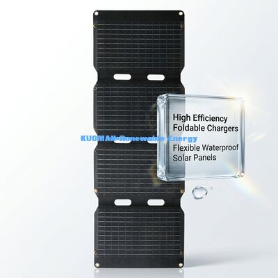 Painel Solar Dobrável PERC de 40W Carregador Solar Portátil para Celular e Laptop