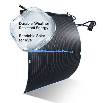 Painel Solar Flexível ETFE Ultra Leve 30W Portátil para Caminhadas, Escaladas e Viagens Off-Grid