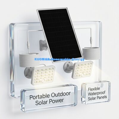 Carregador solar universal dobrável resistente a intempéries de 10W para câmeras, drones e luzes
