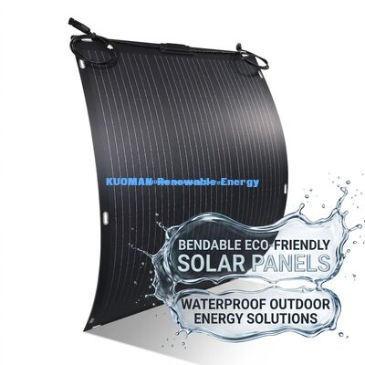 30W ETFE painel solar flexível filme fino para aventuras ao ar livre e escalada de montanha