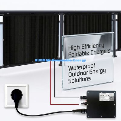 Painel Solar Flexível Portátil à Prova de Intempéries de 480W para Camping e Energia Sustentável