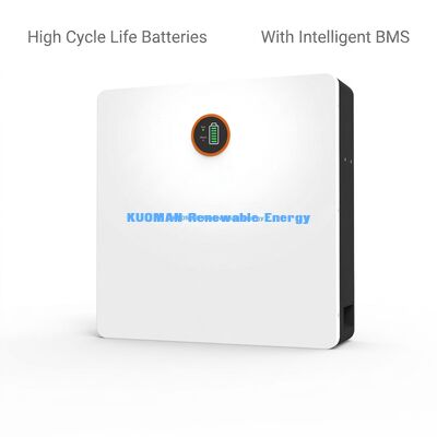 Armazenamento de bateria de íons de lítio super fina de 48V 100Ah com garantia de 10 anos e monitoramento em tempo real para energia doméstica