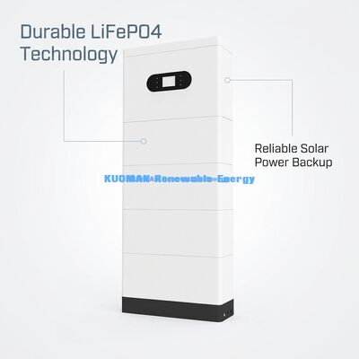 KM New Power 51.2V 400Ah LiFePO4 Home Battery Storage System com 10,24KWh ~ 30,72KWh Capacidade e 6000 ciclos de vida