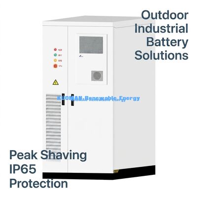 107Bateria comercial ESS com tecnologia LiFePO4 e sistema escalável para armazenamento industrial de energia