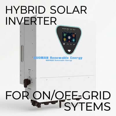Inverter solar híbrido BSR de 6 kW com classificação IP65 e funcionamento paralelo para uso doméstico e comercial