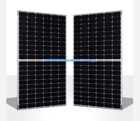 Garantia de saída de energia linear 25 anos 550W painel solar monocristalino com design de célula de meio corte