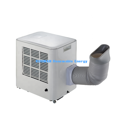 Silêncio 45-52dB Ar condicionado portátil 9000 BTU Auto-evaporação sem tanque Armazenamento remoto Slot aquecedor de arrefecimento do quarto