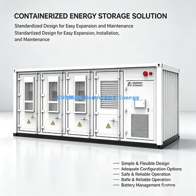 Container de Fósforo de Ferro de Lítio ESS ∙ Energia de reserva para Data Centers e Parques Industriais