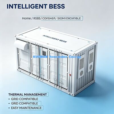 Container de armazenamento global de energia ESSC0500A-1106 para projetos de armazenamento de energia em parques comerciais industriais