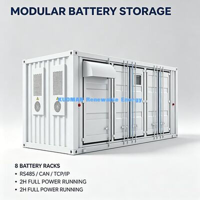 O armazenamento de energia Containerized da bateria da longa vida 10000 dá ciclos a gestão térmica inteligente ESS