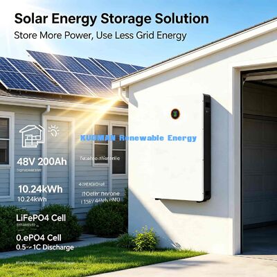48V 300Ah LiFePO4 Home Battery com monitoramento de aplicativos em tempo real e 8000 ciclos