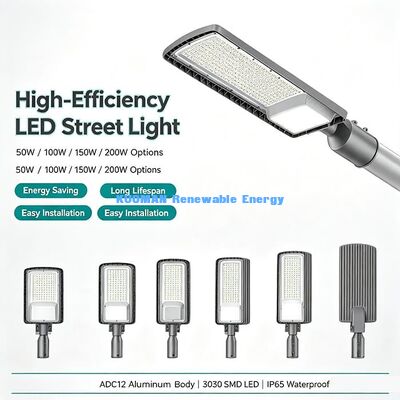 Lâmpada de rua LED de entrada DOB linear, de desempenho estável