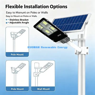 Outdoor Waterproof Solar Street Light for Parking Lot Factory Yard Garden Path