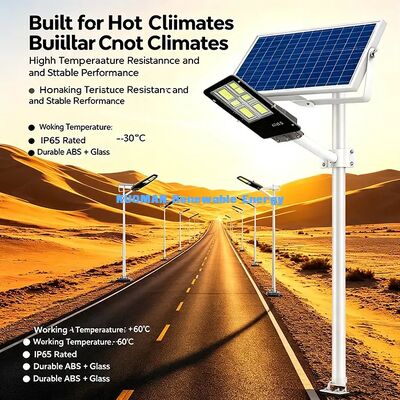 Off Grid Sem custo de eletricidade Iluminação solar de rua para parque agrícola Iluminação de trilhos