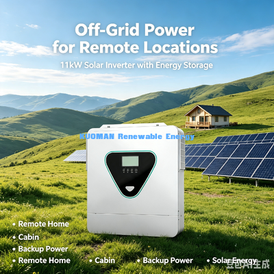Bateria de 48V 11KW Off Grid Inverter Solar sobrecarga sobrecarga Curto-circuito Proteção total