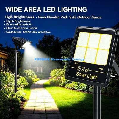 Luz Solar LED para Pátio à Prova d'Água, Lâmpada de Parede para Muro de Vala de Villa Externa