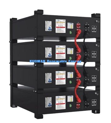 KM Nova Energia 51.2V 100Ah LiFePO4 Bateria de armazenamento de energia doméstica UL9540A UL1973 Certificado para sistemas solares