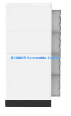 Bateria KM NEW POWER 51.2V 400Ah Empilhável LiFePO4 com Monitoramento em Tempo Real para Armazenamento de Energia Residencial