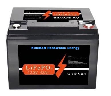 Bateria de Lítio 537.6Wh 12V 40Ah Ciclo Profundo LiFePO4 para Armazenamento de Energia e Carrinho de Golfe