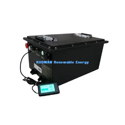 Bateria de carro de golfe LiFePO4 de 48V 50Ah-150Ah com 8000 ciclos de vida para desempenho duradouro