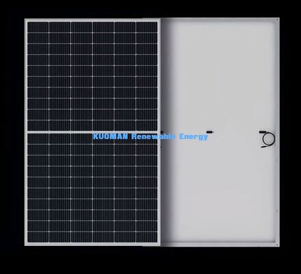 Painéis Solares Monocristalinos Personalizados 400-500W com 22% de Eficiência e Design de Célula Half-Cut