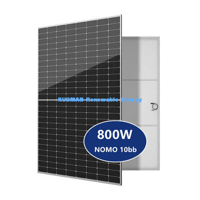 Painel Solar Fotovoltaico Personalizado de 800W e 48 Volts com Baixa Degradação e Alta Eficiência