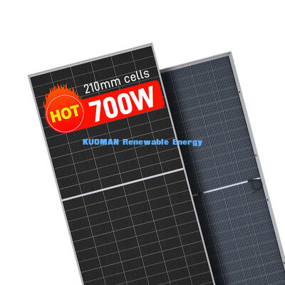 700W painel solar monocristalino IP65 Modulo fotovoltaico resistente a intempéries 1722x1134x30mm