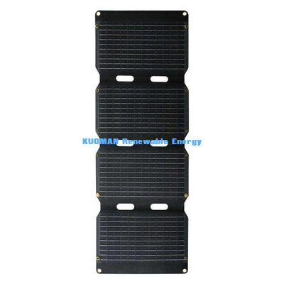 Painel Solar Dobrável PERC de 40W Carregador Solar Portátil para Celular e Laptop