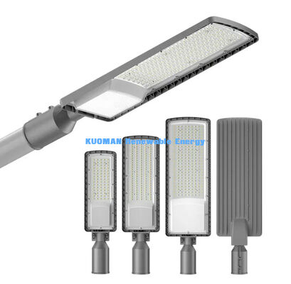 50W-200W Solar LED Street Light Exterior IP66 Impermeável com 50000 horas de vida útil para estacionamentos e rodovias