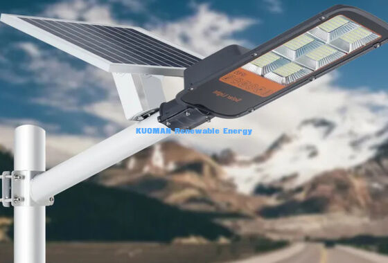 Caminho alto, caminhadas Solar Powered Street Lights Waterproof Ip67 300w 400w 500w Led Solar Street Lamp