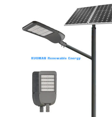 50W IP65 Iluminação solar de rua de alumínio à prova d'água com tecnologia LED para iluminação exterior de estradas