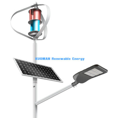 Solar Wind Hybrid LED Street Light IP65 Impermeável com 12 horas * 365 dias Tempo de Trabalho e 100W 150W 200W Opções de Potência