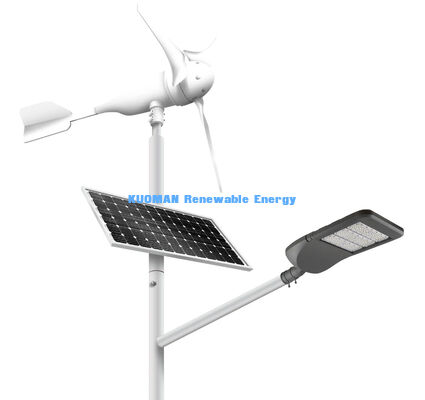 Solar Wind Hybrid LED Street Light IP65 Impermeável com 12 horas * 365 dias Tempo de Trabalho e 100W 150W 200W Opções de Potência
