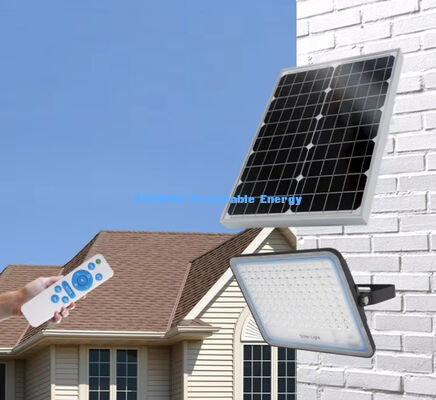 IP65 resistente à água 15000LM Luz solar de alta luminosidade com sensor de movimento para segurança exterior