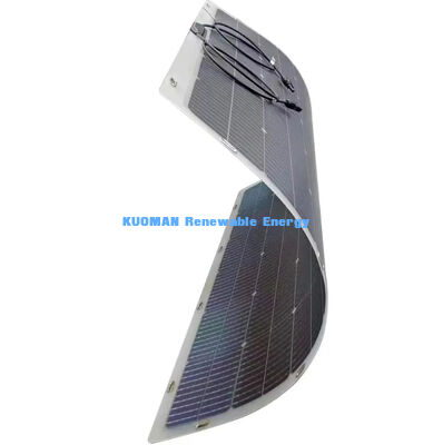 Painel Solar Flexível Bifacial Dobrável de 200W com Saída de Potência IP67 à Prova d'Água e Dobra de 360° para RV, Casa e Viagem
