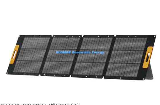 200W IP68 Íntegro a água 360° Painel solar flexível portátil flexível para abastecimento de energia de emergência