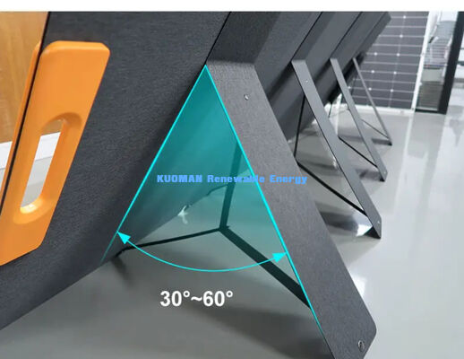 Painel Solar Dobrável à Prova d'Água de 300W Carregador Solar Portátil com Células IBC de Grau A
