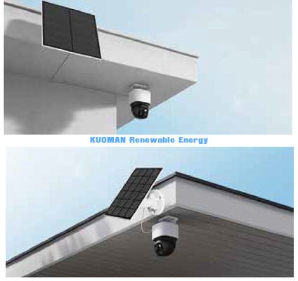 Lâmpada de detecção solar à prova d'água de 3 W com painel solar portátil de 182 mmx182 mm para iluminação de segurança exterior