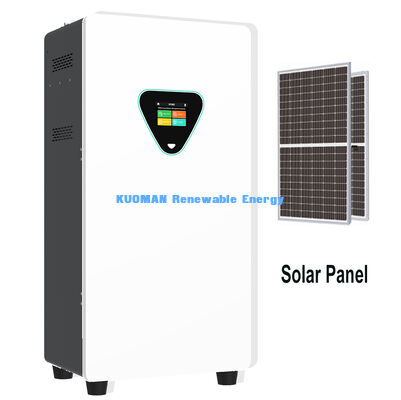 Sistema de Bateria Solar Híbrida LiFePO4 de 51.2V 300Ah com 6000 Ciclos para Armazenamento de Energia Residencial Off-Grid