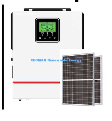 Inversor solar MPPT com carga máxima de 80A e saída de onda sinusal pura para uso doméstico com controle de aplicativo