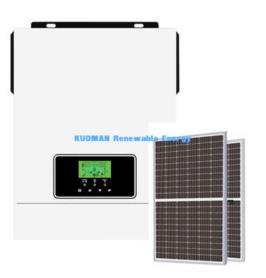 Inversor de energia fora da rede de 24 V com controle de aplicativo de carregador solar MPPT de 80 A e saída de onda sinusal pura para sistemas solares domésticos