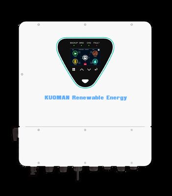 Inversor híbrido solar de 6 kW com duplo MPPT e classificação IP65 para uso doméstico e comercial