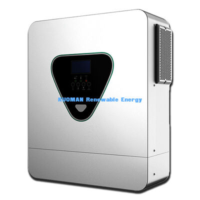 Inversor solar híbrido de onda sine pura de 11KVA com duplo MPPT e suporte de bateria de lítio