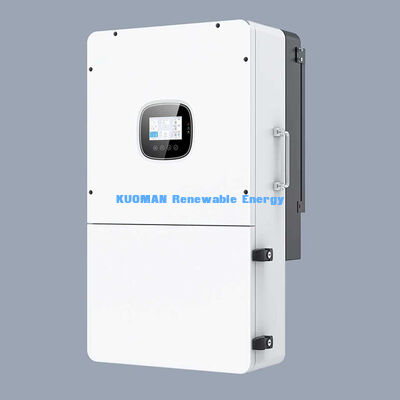 Inversor solar híbrido trifásico de alta entrada fotovoltaica da série BSR de 36kW com bateria de lítio e proteção IP65