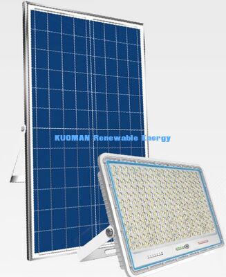 Holofote Solar de Alta Eficiência 120LM/W Brilhante com Impermeabilidade IP65 e Controlador PRO MPPT