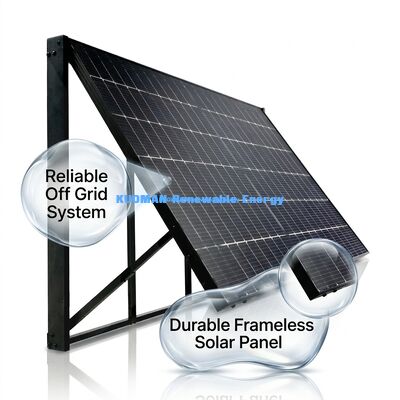 Painel Solar Ultra Fino de 30mm com Resistência à Intempérie IP65, Painel Fotovoltaico de 24 Volts para Uso Residencial e Comercial