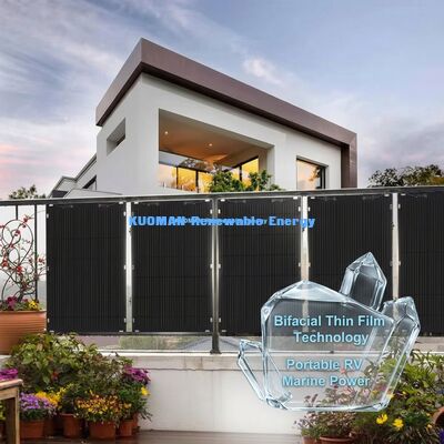 100 Watt 360 Graus Panela solar flexível flexível IP68 impermeável para barco iate telhado tenda carro
